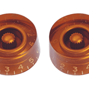 2 BOUTON LESPAUL AMBRE YELLOW PARTS EZ1219A