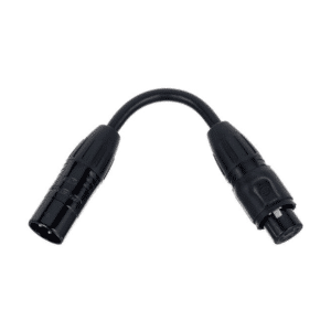 CABLE DMX 5PIN IP 1.5M DMX 5PIN IP65 1.5M STR ADJ