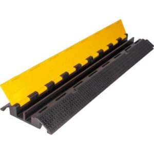 PASSAGE CABLE-RAMP-2W AFX 2 VOIES 94X26X6cm 10 tonnes TPU UTRA-SOLIDE EN POLYRUTHANE THERMOPLASTIQUE