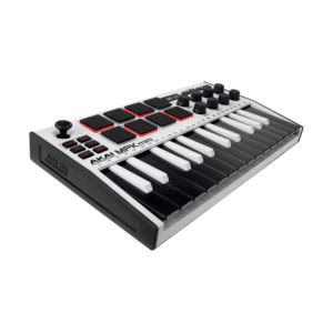 CLAVIER USB 25 NOTES + PADS MPKMINIMK3WHITE AKAI BLANC