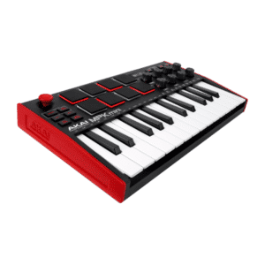 CLAVIER USB 25 NOTES + PADS MPKMINIMKIII AKAI NOIR/ROUGE