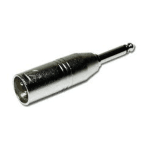 ADAPTATEUR XLR MALE/ JACK MALE MONO ADA/XMJM