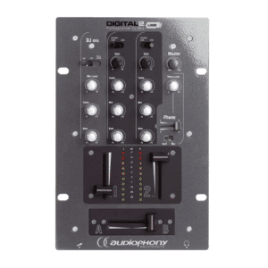 MIXEUR DJ DIGITAL2 AUDIOPHONY 2 CANAUX 1 MIC / 2USB