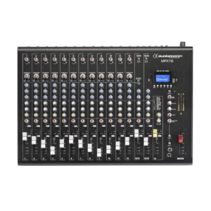 MIXER 16 CANAUX AVEC COMPRESSEUR EFFETS ET LECTEUR USB/SD/BT MPX16 AUDIOPHONY