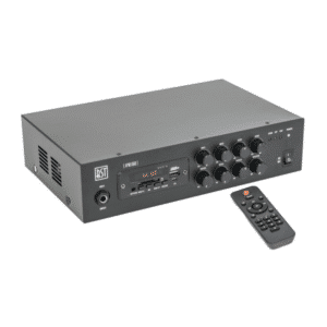 AMPLI PUBLIC ADRESS AMP1060 BST 60W BT/FM/USB/SD + Télécommande