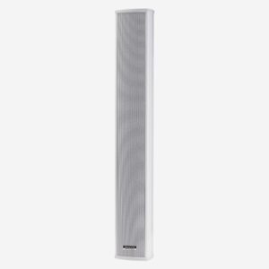 COLONNE 8X2.5&Prime; 40/80W 100V IP44 CLS880 AUDIOPHONY BLANC