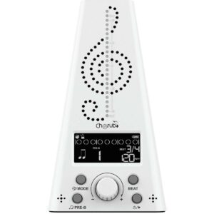 METRONOME WMT-230-WHT CHERUB ET ACCORDEUR ELECTRONIQUE blanc