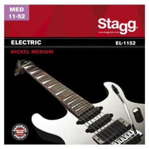 JC ELECT. EL1152 STAGG acier nickélé Medium (11-13-20-30-42-52)