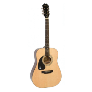 GTR ACOUSTIQUE EA10LNACH1 EPIPHONE DR-100 NATUREL GAUCHER