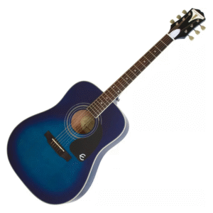 GTR ACOUSTIQUE PRO-1 PLUS BLUE BURST EAPPTLCH1 EPIPHONE