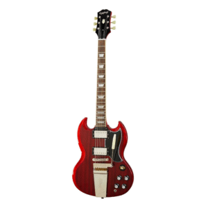 GTR ELECT. EISS61MVCNH1 EPIPHONE SG STANDARD 61&rsquo;S MAESTRO VIBROLA – VINTAGE CHERRY