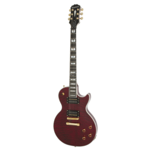 GTR ELECTRIQUE EPIPHONE LES PAUL CUSTOM PROPHECY PLUS GX BLACK CHERRY OUTFIT ENCHBCGH1