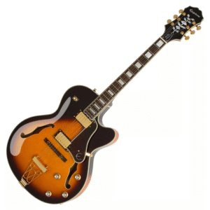 GTR ELEC. ETEPVSGH1 EPIPHONE JOE PASS EMPEROR II PRO VINTAGE SUNBURST