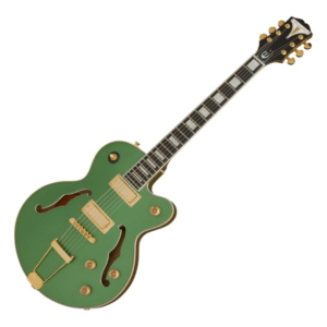 GTR ELEC. ETUEEGMGH1 EPIPHONE UPTOWN KAT ES emerald green metallic