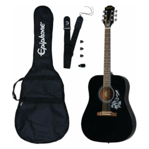 GTR ACOUSTIQUE PACK PPAG-EASTAREBCH1 EPIPHONE – STARLING EBONY