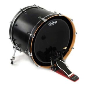 PEAU GROSSE CAISSE 18&Prime; EVANS EMAD ONYX BD18EMADONX