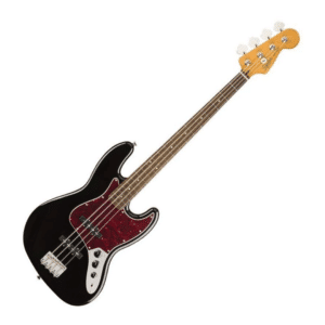 GTR BASSE 4 CORDES 037-4530-506 CLASSIC VIBE 60&rsquo;S JAZZ BASS BLACK SQUIER BY FENDER Laurel Fingerboard, Black SQ CV 60s JAZZ BASS LRL BLK