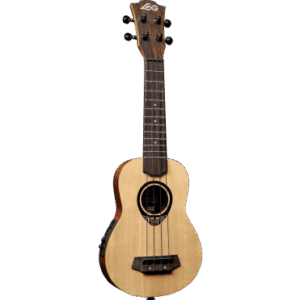 UKULELE BABY SOPRANO ACOUSTIC ELECTRIC LAG BABYTKU150SE