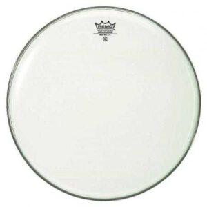 PEAU BATT. BR-1220-00 REMO 20&Prime; AMBASSADOR Blanc Liisse Grossse Caisse