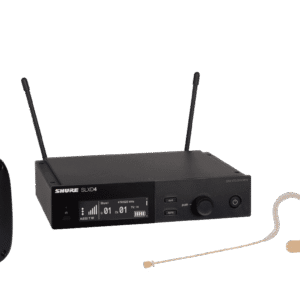 SYST COMPLET UHF SLXD14E-153T-H56 SHURE NumériqueMicro Tour Oreille MX153 Beige
