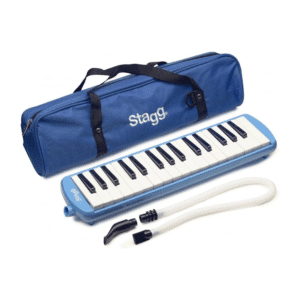MELODICA 32 TOUCHES BLEU AVEC SACOCHE STAGG MELOSTA32BL