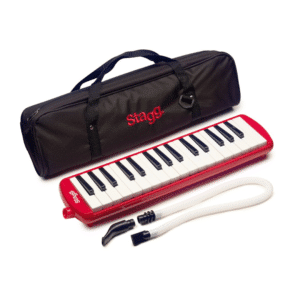 MELODICA 32 TOUCHES ROUGE MELOSTA32RD STAGG AVEC SACOCHE