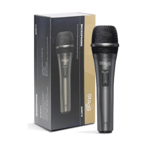 MICRO DYNAMIQUE + CABLE XLR SDMP10 STAGG