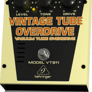 PEDALE VINTAGE TUBE OVERDRIVE BEHRINGER PROMO FIN DE SERIE VENDU EN L&rsquo;ETAT SANS GARANTIE AU LIEU DE 99€