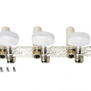 MECANIQUES SP-MHCL-STD STAGG 3X3 GTR CLASSIQUE FINITION DOREE AVEC BOUTON BLANC