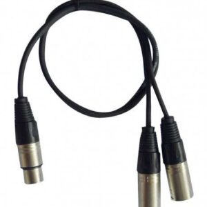 CABLE XLRF/2XLRM 0.6M CL28/0.6 AUDIOPHONY H10670