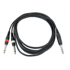 CABLE 2XJ6.35M / 1 J6.35M ST 1.5M CL36/1.5 AUDIOPHONY