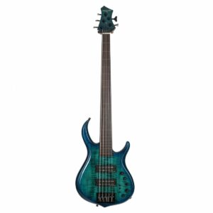 GTR BASSE M7ALDER5FLTBL MARCUS MILLER 5 CORDES FRETLESS TRANSPARENT BLUE