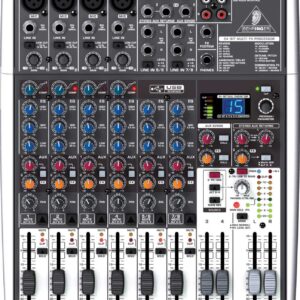 MIXEUR X1204USB BEHRINGER 12 IN INTERFACE AUDIO USB + EFFETS
