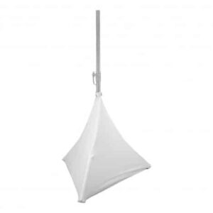 TRIANGLE LYCRA LYC-ST70-WH BLANC PIED ENCEINTE BOOMTONE