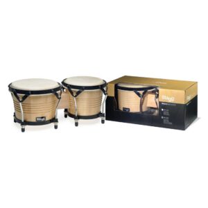 BONGO 7.5&Prime;+6.5&Prime; DEUX TONS STAGG BW-200-N Naturel