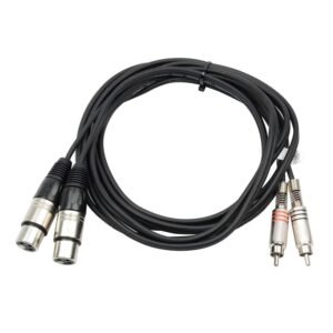 CABLE LIGNE 2XLRF/2RCAM 3M CL25/3 AUDIOPHONY H8166