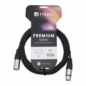 CABLE MICRO CLPRO-XMXF/3 3M 6mm XLRM/XLRF-REAN HILEC H11156