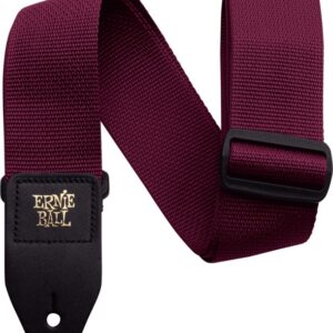 SANGLE 4047 ERNIE BALL Bordeaux