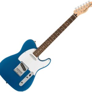 GTR ELEC 037-8200-502 BLUE SQUIER BY FENDER Affinity Telecaster, Laurel Fingerboard, White Pickguard, Lake Placid Blue 0378200502