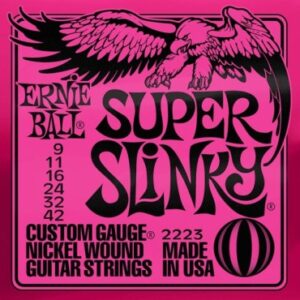 JC ELECT 2223 ERNIE BALL SUPER SLINKY 9-42