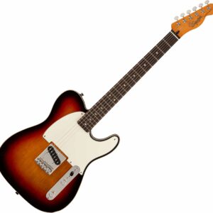 GTR ELECT 037-4043-500 Classic Vibe 60s Custom Esquier 3TS 0374043500 FSR Classic Vibe &rsquo;60s Custom Esquire, Laurel Fingerboard, Parchment Pickguard, 3-Color Sunburst