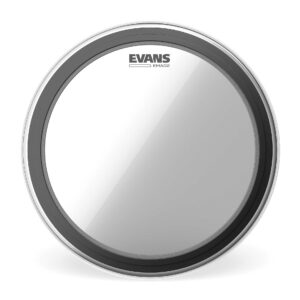 PEAU BATT. FRAPPE BD22EMAD2 EVANS TRANSP. GC 22&Prime; + 2 ATTENUATEURS