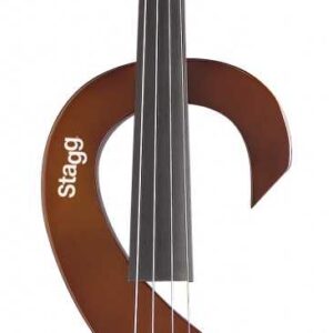 VIOLON ELECTRIQUE 4/4 +SOFTCASE STAGG EVN 4/4 VBR