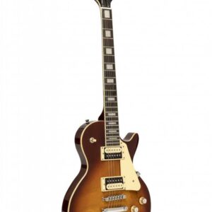 GTR ELECT. STANDARD « L » SELSTDVSB STAGG VIOLINBURST AVEC CORPS BOMBE EN ACAJOU MASSIF 26134