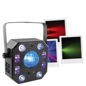 J/L LIGHTSHOW5FX BOOMTONE DJ Stroboscope, Derby, Gobos anims, Laser, une multitude d&rsquo;effets 81892
