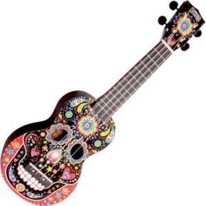 UKULELE ART SOPRANO CRANE MEXICAIN MA1SKBK MAHALO