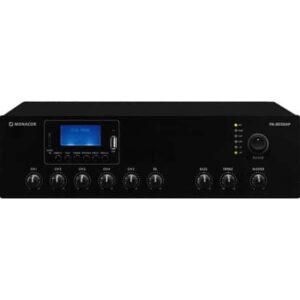 AMPLI MIXER PA803DAP MONACOR 30W BT MP3 USB/SD FM DAB+ LIGNE 100V 4-8-16ohms