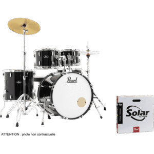 BATTERIE RSS525SCC-31 PEARL ROADSHOW 5 FUTS ROCK 22&Prime; JET BLACK