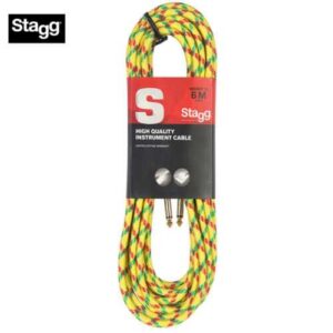 CABLE J/J MONO 6M SGC6VTYL STAGG VINTAGE TWEED JAUNE SERIE S