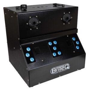 MACHINE BULLES-BROUILLARD BT-BUBBLEFOG BRITEQ AVEC 11 LEDS 8W RGBA DMX B04751
